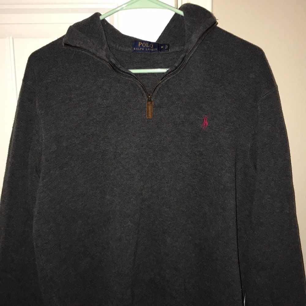 Polo 1/4 zip pull over